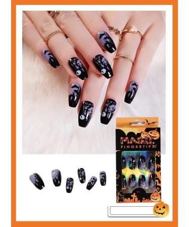 Bling Press on Nails Luxury Reusable Finish Fake Nails Handmade Nail Art with Design by Licensed Manicurist (K) (I) - Buy Online on GoSupps.com