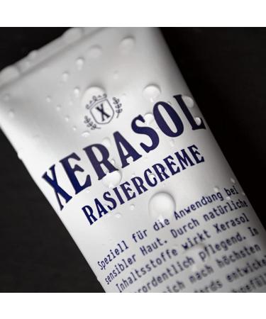 Xerasol Shaving Cream 125ml | Classic Austrian Formula for Razor Burn Relief | Moisturizing Shave Solution for Dry Skin | Shop Internationally - Buy Online on GoSupps.com