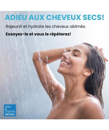  bleu & marine Bretania Triple Action Collagen Shower Gel: Cleanses face body and hair. Firming and anti-aging effect. Suitable for atopic sensitive and dry skin - 250 ml - Buy Online on GoSupps.com