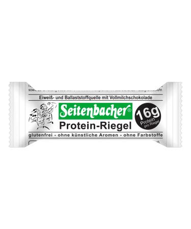 Protein Bar Classic I 16g/60g 27% protein I gluten-free I glycerin-free I 12-pack (12x60g) Protein White