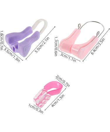 5 pi ces Clip Nez Invisible Silicone Correcteur Nez pour Hommes et Femmes Redresseur Pont Nasal Confortable Jour et Nuit Support Lifting et Respiration Am lior e - Buy Online on GoSupps.com