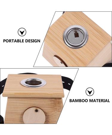 1pc Health Care Moxibustion Box Household Moxibustion Therapy Bamboo Box - Buy Online on GoSupps.com