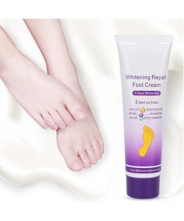 Premium Foot Cream for Dry Cracked Feet - 100g Moisturizing Heel Repair & Brightening Skin - Intense Foot Care - Buy Online on GoSupps.com