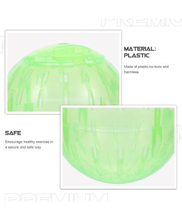 Totority Hamster Exercise Ball 3.9 Inch Transparent Hamster Ball Running Hamster Wheel for Dwarf Hamsters - Buy Online on GoSupps.com