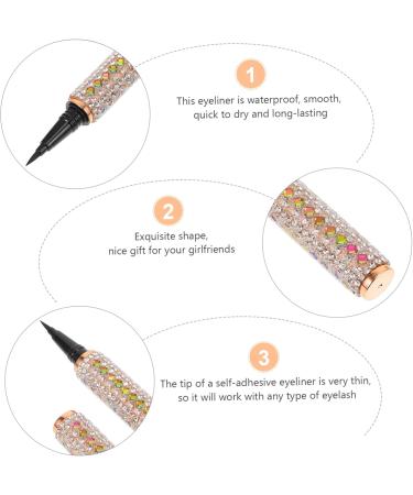 DOITOOL 1pc Eyeliner False Eyelashes Fake Lashes Eye Beauty Pen Cosmetic Accessory Auxiliary Water Proof - Buy Online on GoSupps.com