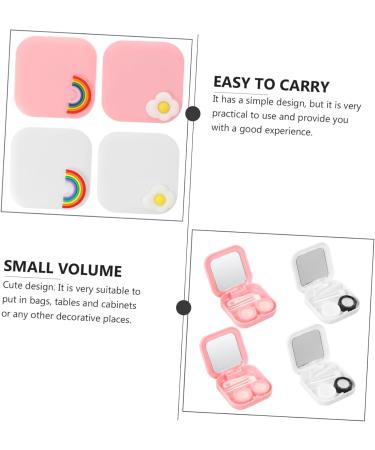 Shop Healeved 8 STK Contact Lens Cleaning Set - Travel Case Tweezers & Suction Rod - Cute & Practical for Lens Care - Buy Online on GoSupps.com