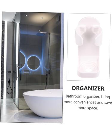 5-Piece Electric Shaver Rack & Organizer - Razor Holder Hooks & Bathroom Clothes Bar for Effortless Storage - Buy Online on GoSupps.com