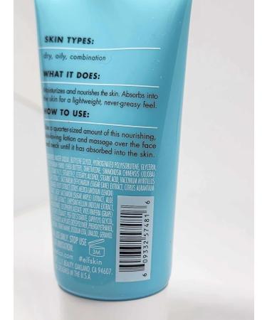 e.l.f. SKIN Mini Holy Hydration Daily Moisturizer 0.947 fl oz - Lightweight Hydrating & Nourishing | International Shipping Available - Buy Online on GoSupps.com