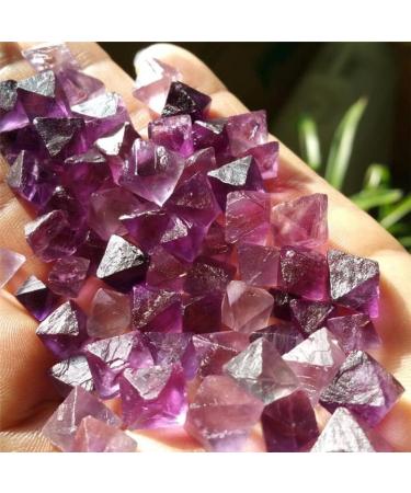 100g Natural Purple Fluorite Crystal Octahedrons Rock Specimen China Stone Collection - Buy Online on GoSupps.com
