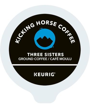 Kicking Horse Three Sisters Medium Roast K-Cup Coffee Pods 10 Count Three Sisters 10 count (Pack of 1) - Buy Online on GoSupps.com
