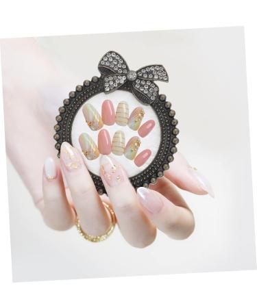 Buy Ipetboom Nail Art Display Tray Set - 4pcs Metal Nail Polish Holder & Tool Kit | Perfect for Nail Art Makeup & Resin | International Shipping Available - Buy Online on GoSupps.com