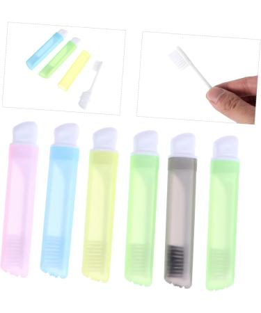 Healeeved 18-PC Foldable Portable Toothbrush Set - Travel Hiking & Camping Essentials | Ultra-Portable Toothbrush Holder - Buy Online on GoSupps.com