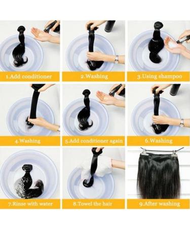 Beaupretty Brown Hair Ties hair extensions hair extensions real hair extensions clip hair extensions full head clip womens hair clips Human Hair Extensions Miss curly Black Cosplay Wig - Buy Online on GoSupps.com