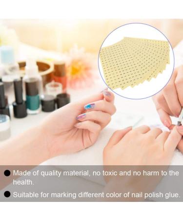 Waterproof Self-Adhesive Round Number Stickers (001-160) for Gel Polish Color Markings - International Shipping Available - Buy Online on GoSupps.com