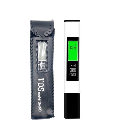 TDS Water Tester - Professional Water Tester - TDS Meter Digital Water Tester Professional Water Testing Pen for Drinking Water Swimming Pool White