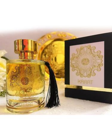 ALHAMBRA KARAT EAU DE PARFUM 100ml | LUXURY LONG LASTING FRAGRANCE | PREMIUM IMPORTED FRAGRANCE SCENT FOR MEN AND WOMEN | PERFUME GIFT SET | ALL OCCASION (Pack of 1) - Buy Online on GoSupps.com