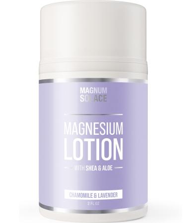 Magnesium Lotion with Shea Butter  Apply to Legs  Alternative to Topical Magnesium Cream Chamomile & Lavender