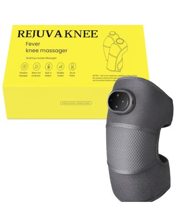 Rejuvaknee Advanced Knee Relief Multi-functional heated massager with five heating modes and three massage modes. Relieves joint pain and stress. (1) Grey