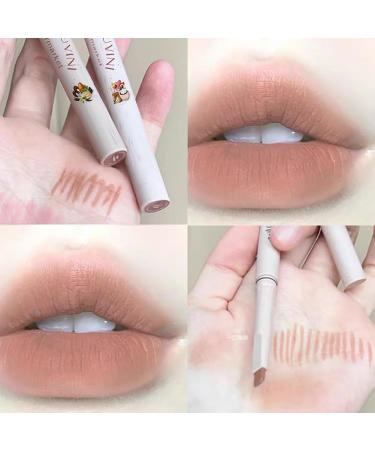 Petansy Matte Lip Liner Pencil Set - 5 Long-Lasting Waterproof Shades for Perfectly Defined Lips - Buy Online on GoSupps.com