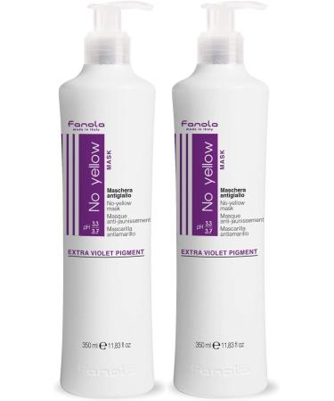 Fanola Official Mask Without Yellow (350 ml x 2) 700 ml (1 pack)