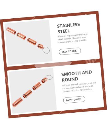 Healifty Ear Cleaning Kit - Stainless Steel Spring Ear-Picker Set for Adults - Buy Online on GoSupps.com