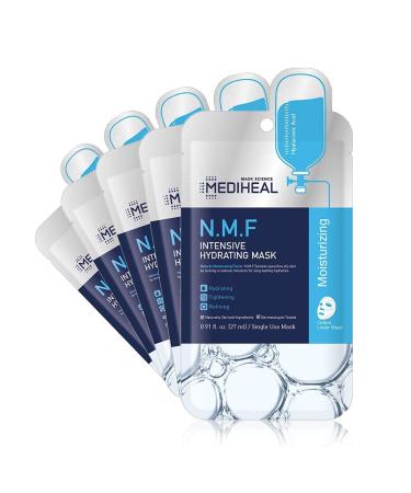 Mediheal N.M.F Intensive Hydrating Beauty Mask 5 Sheets 0.91 fl oz (27 ml) Each
