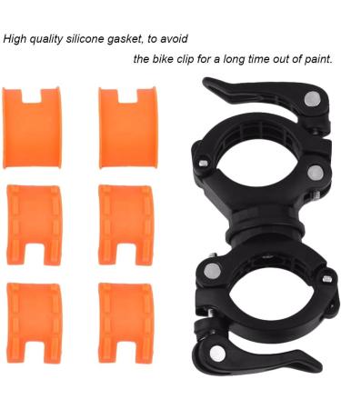 Bicycle Flashlight Mount - 2 Pack Bike Light Clamp for Secure & Easy Attachment | International Shipping Available - Buy Online on GoSupps.com