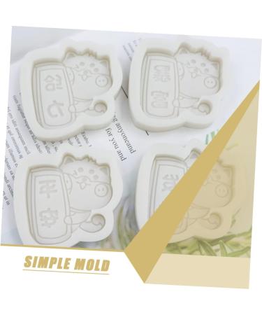 NUOBESTY 4 Pcs Shiba Inu Drawing Stencil Silicone Molds De Para Gelatinas Handmade Craft Mold Crystal Plaster - Buy Online on GoSupps.com