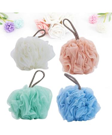 Buy Cabilock 4pcs Cleaning Sponge Set - Bath & Shower Scrubber for Men & Women - Durable Mesh Bath Balls for Effective Cleaning - Buy Online on GoSupps.com