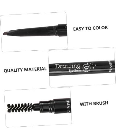 FRCOLOR Long Lasting Eyebrow Pencils Rotate Eyebrow Pencils Eyebrow Pencil Brush Chocolate To Rotate Make up 1 count (Pack of 1) Chocolate - Buy Online on GoSupps.com