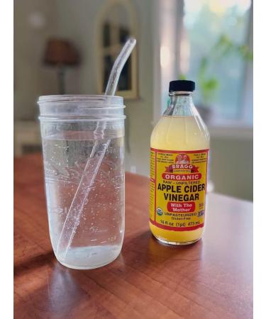 Braggs Apple Cider Vinegar with The Mother - 473ml | Unfiltered, Unheated, Unpasteurized - Buy Online on GoSupps.com