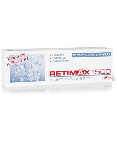 RETIMAX 1500 Protective MOISTURIZING Ointment with Vitamin A - 30g Take Care of chapped Corners of Your Mouth to Support The Natural Healing Process