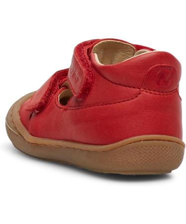 Naturino Puffy-Leather Red Rosso Shoes - Size 7.5 UK Child | 0h05 - Buy Online on GoSupps.com