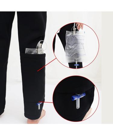 Shop Daily Wear Adult Open Crotch Pants - Skin-Friendly Breathable Postoperative Nursing Pants in Medium Black - Easy On/Off for Comfort - Buy Online on GoSupps.com
