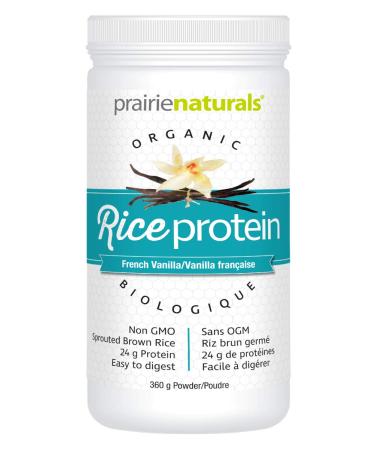 Prairie Naturals Organic Sprouted Brown Rice Protein Vanilla 12.7 Ounce