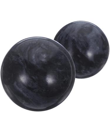 Healeeved 12 PC Black Baoding Balls - Hand Exercise & Stress Relief Jade Balls for Health & Fitness | International Shipping Available - Buy Online on GoSupps.com