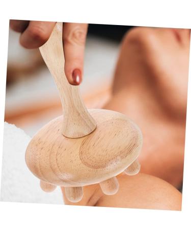 Shop Sewoart 2-in-1 Meridian Massage Brush & Body Stimulator | Hair & Scalp Care for Thick Hair | Long Handle Lotus Seed Design - Buy Online on GoSupps.com