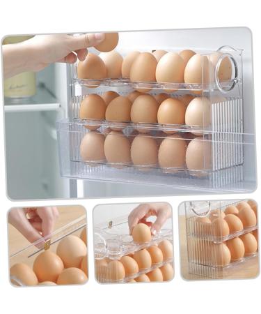 PRETYZOOM Egg Storage Box Egg Holder for Fridge Egg Preservation Holder Fridge Egg Holder Dedicated Egg Box - Buy Online on GoSupps.com