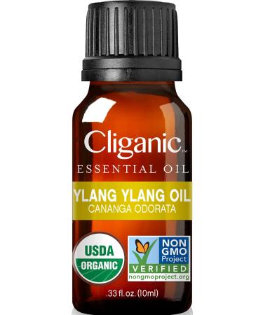 Cliganic 100% Pure Essential Oil Ylang Ylang 0.33 fl oz (10 ml)