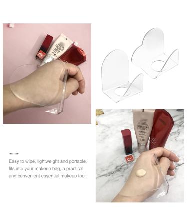 Lurrose Portable Nail Art Palette - 2nd Hand Cosmetic Mixture Heart Shape Manicure Tablet for Perfect Nail Designs - Buy Online on GoSupps.com