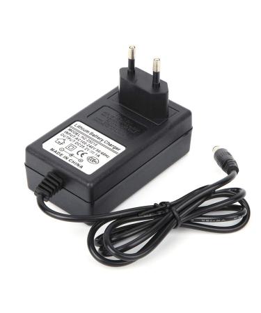 Massage device charger adapter 100-240 V portable plastic massage pistol adapter massager charger adapter professional massage devices salon and (European standard 25.2 V)