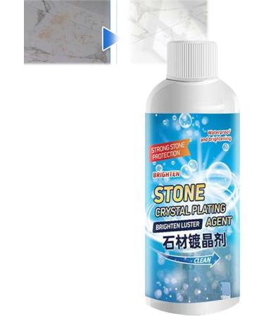 Stone Stain Remover Cleaner Marble Crystal Nano Plating Stone Agent - Marble Cleaner for Stone Granite Marble Slate Limestone Ceramics - Buy Online on GoSupps.com