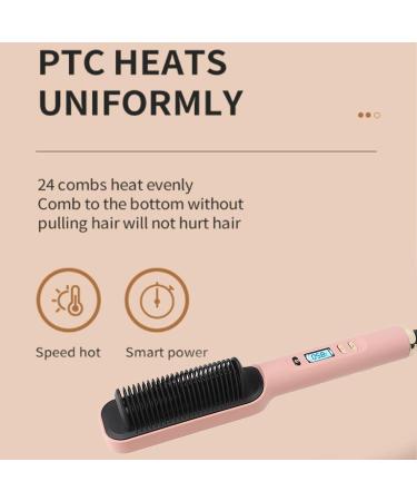 Buy Intelligent Hair Straightening Iron - Automatic Shutdown Rapid Heating Styling Comb (110-220V US Plug) - Shop Now - Buy Online on GoSupps.com