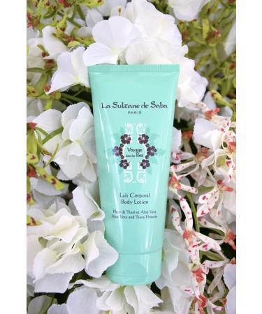 Tiare Flower Body Lotion with Aloe Vera - Sultana of Saba Journey to the Islands | Moisturizing 1 Piece Pack in Multicolor - Buy Online on GoSupps.com
