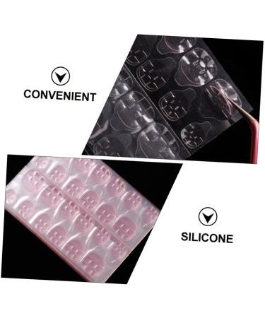 minkissy 15 Sheets Nail Art Double Sided Tape Jelly Adhesive Tabs Nail Glue Transparent Adhesive Fake Nails Nail Sticker Nail Adhesive Tabs Transparency Film Stickers Nail Polish Silica Gel - Buy Online on GoSupps.com
