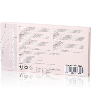 Concealer palette concealer blending palette 18-color face concealer cream | Waterproof beauty palette for concealing makeup for Thanksgiving holiday parties - Buy Online on GoSupps.com