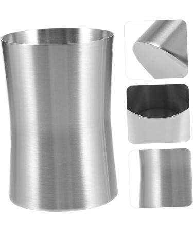 Alipis 3-St Stainless Steel Mundwater Cup - Rust-Free Makeup Brush & Toothbrush Holder | Travel-Friendly Bathroom Storage - Buy Online on GoSupps.com