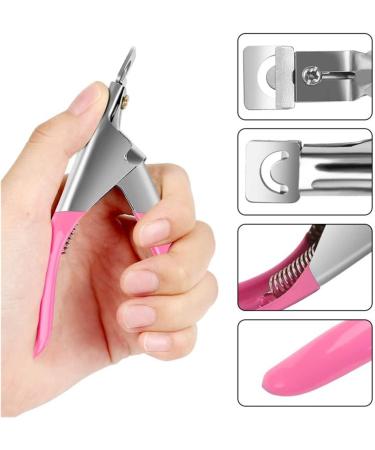 PSGS 1PC Professional Nail Art Clipper Scissor UV Gel Stainless Cuticle Nipper Cutter Manicure One Word Clippers Manicure Tool (Color : Random Color) - Buy Online on GoSupps.com