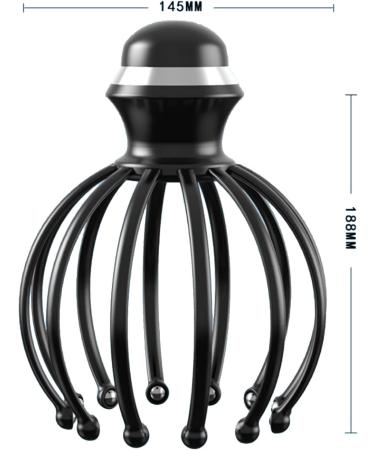 Brrnoo Head Massage Claw | 12 Removable Claws Scalp Massager & Head Scratcher | Promote Blood Circulation | International Shipping Available - Buy Online on GoSupps.com