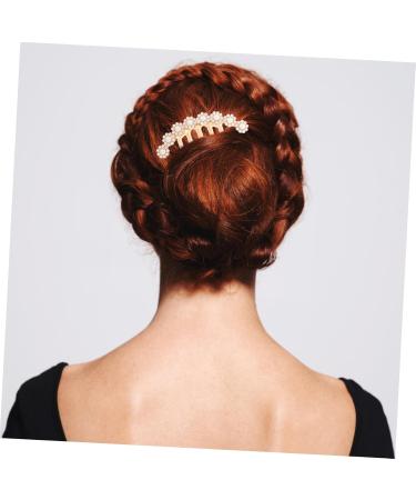 WOFASHPURET vintage hair accessories hairpin girl grace hair accessories for women bride headpiece hair accessories decorate rhinestone hair clips headgear comb Medium Hair piece alloy - Buy Online on GoSupps.com